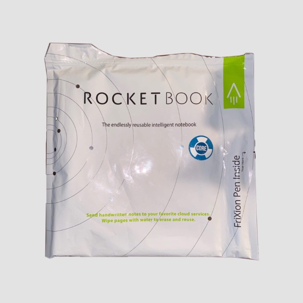 RocketBook: The Endlessly Reusable Intelligent Notebook with Frixion Pen (New)